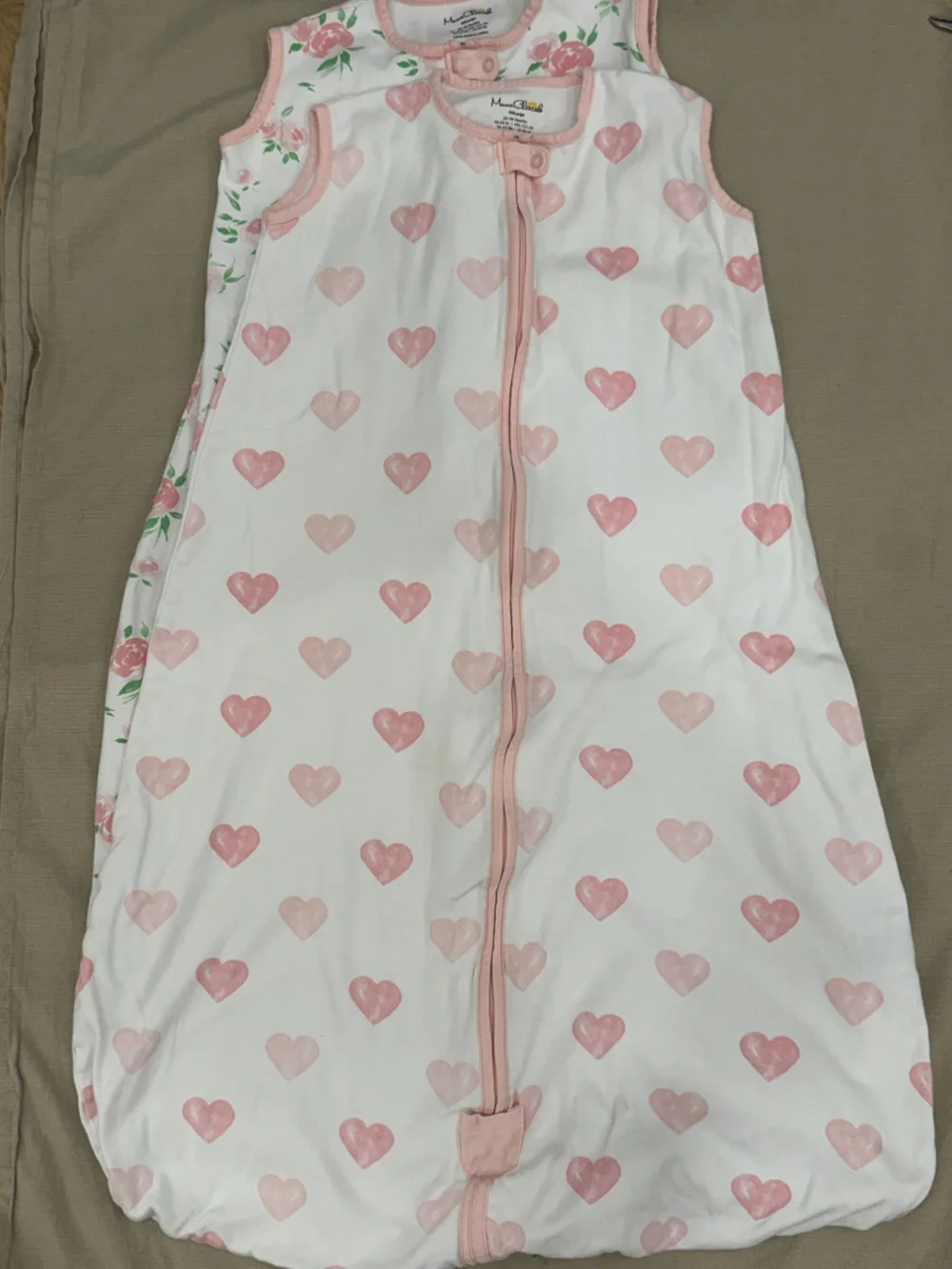 Set of 2 Mama Cheetah XXL Organic Cotton Sleep Sacks